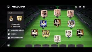 Este es mi equipo de Fc mobile [upl. by Aryajay]