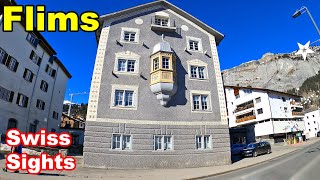 Flims Switzerland 4K Village Tour [upl. by Balsam604]