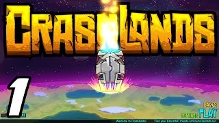 Crashlands E01  Getting Started Gameplay  Playthrough  1080p [upl. by Atnwahsal]