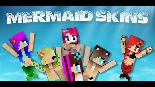 Best Mermaid Girls Skins for Minecraft  App Preview [upl. by Narah]