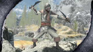 ▶Skyrim Special Edition Assassins Creed 4 Edward Assassin Robes ♦️MOD SHOWCASE♦️  Killerkev ✔️ [upl. by Anoyet131]