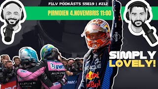 F1LVPodkāsts S5E19 212  Pēc Brazīlijas GP  Verstapens uzvar lietū [upl. by Zebapda]