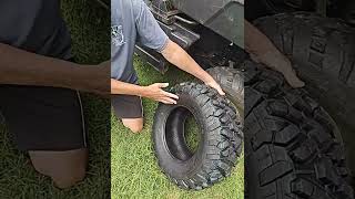 WEIZE 25x10 12 ATV Tires 25 x10x12 Rear All Terrain Tire 6PR Mud Gravel Sand Rocky and UTV Tir [upl. by Whall]