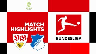 VfB Stuttgart vs Hoffenheim  Highlights  Bundesliga 2425 [upl. by Rosenzweig]