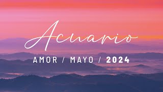 💜 Acuario Horóscopo del Amor  Mayo 2024 💜 Tarot interactivo ☀️ [upl. by Akinhoj]