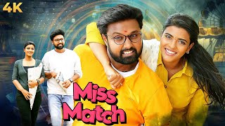 New Released South Dubbed Hindi Romantic 4K Movie Miss Match 2019  GUday Shankar Aishwarya Rajesh [upl. by Kerad]