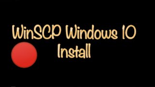 WinSCP  Installing WinSCP On Windows 10  Transferring Files ToFrom A Raspberry Pi [upl. by Ahasuerus]