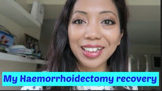 MY HAEMORRHOIDECTOMY RECOVERY  PART3 [upl. by Engamrahc]