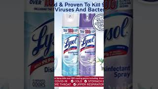 🛡️ Lysol Disinfectant Spray Sanitizing amp Antibacterial Spray KSALocal Lysol DisinfectantSpray [upl. by Osterhus]