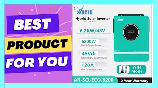 42KW 62KW Hybrid Solar Inverter 6200W 24V [upl. by Anhsirk]