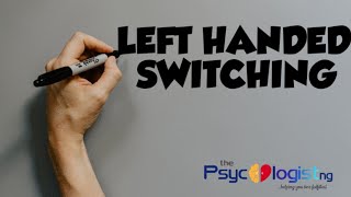 LEFT HANDED Consequences of switching from left hand to right hand [upl. by Cirdor]