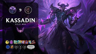 Kassadin Mid vs Lucian  EUW Master Patch 1323 [upl. by Naujat874]