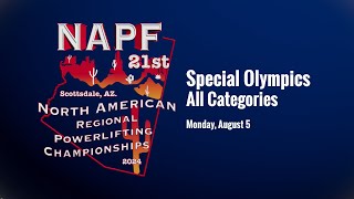 Special Olympians  2024 NAPF Powerlifting Championships [upl. by Weinstein]