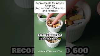 Supplements for Older Adults short vitamins supplements [upl. by Nyliram842]