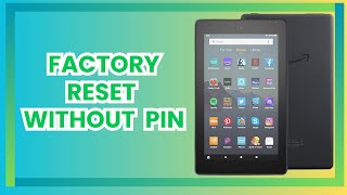 How to reset amazon fire tablet without password or pin [upl. by Huba]