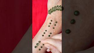 Dotted shaded heena mehndi design mehndi ka design hennatattoo mehndi viralvideo shorts henna [upl. by Arikahs]