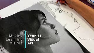 Making Learning Visible  Year 11 Visual Art  Portraits [upl. by Phillips]