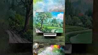 A balanced life is the secret to true happinessdrawing oilpainting art painting painting [upl. by High]