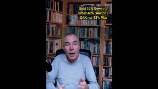 Märchen quotAktien gewinnen immerquot  Silber 48  DAX nur 18 Gewinn httpsyoutube3n14Ll7ZIP8 [upl. by Demetre]