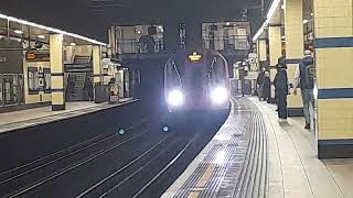 London Underground District Line from Aldgate East to Embankment [upl. by Sholom627]