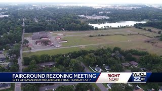 Community meeting on the future of the old Savannah Fairgrounds Thursday night [upl. by Annoynek188]