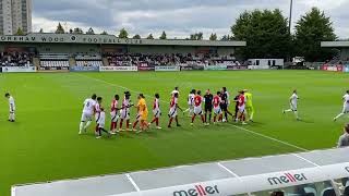 Boreham Wood FC v Arsenal U21’s 13724 [upl. by Johnette]