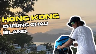 Hong Kong  Bike Ride et Coucher de soleil à Cheung Chau [upl. by Ettezzil]