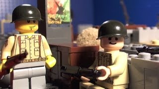 Lego WWII Battle of Monte Cassino [upl. by Idnak385]