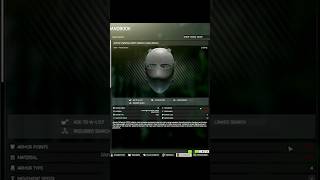 Atomic Defense Ballistic Mask New Facecover  Escape From Tarkov [upl. by Erialcyram]