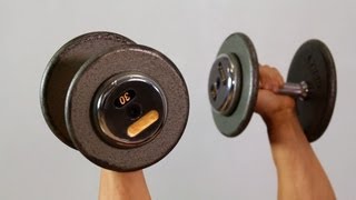 How to Do a Dumbbell Bench Press  Arm Workout [upl. by Lirbaj]