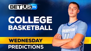 College Basketball Picks for Today November 6th  NCAA Basketball Predictions amp Best Betting Odds [upl. by Annaujat309]