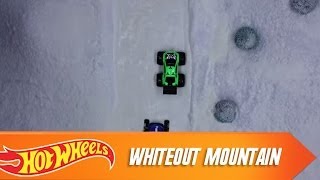 Custom Motors Cup Race 3 Whiteout Mountain  HotWheels [upl. by Sandeep]