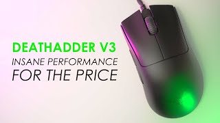 This Could be BETTER than the Pro  Deathadder v3 Wired Review [upl. by Arehs]