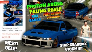 AKU DAPAT PROTON ARENA DETAILING  LAJU SAMPAI 610KMH  Car Parking Multiplayer [upl. by Orford]