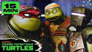 TMNT Become Wasteland Warriors 💪  Full Episode in 15 Minutes  Teenage Mutant Ninja Turtles [upl. by Annahahs]