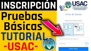 🔴Cómo Inscribirme a las PRUEBAS DE CONOCIMIENTOS BÁSICOS USAC 2023  Tutorial Completo Paso a Paso💻 [upl. by Jacobsohn]