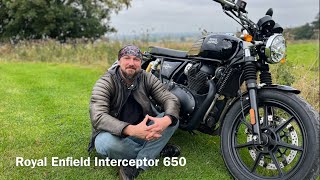 Royal Enfield Interceptor 650  moje opiniatest [upl. by Auroora552]