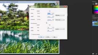 Cropping and Resizing Images in Corel PaintShop Pro X6 [upl. by Ruyam]