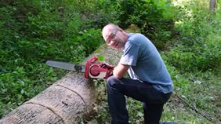 Homelite XL800 vintage chainsaw [upl. by Ardnaid]