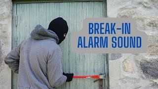 Breakin Alarm Sound  Burglar alarms [upl. by Seaden246]