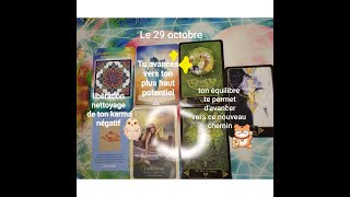 Guidance intemporelle du 29 octobre developpementspirituelméditationenergiedujourmedium [upl. by Halla830]