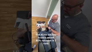 Follow up visit with EXTREME Sciatica ringdingerchiropractor [upl. by Laerol]