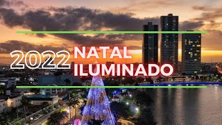 Campina GrandePB Natal iluminado 2022 nataliluminado [upl. by Dwane]