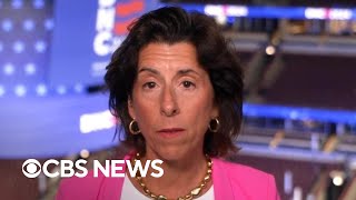 Gina Raimondo on DNC state of economy under Biden [upl. by Lull]