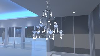 How to get chandelier in Dialux evo [upl. by Ileak]