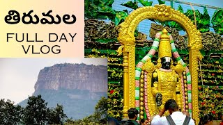 Our Tirumala Travel Vlog with Family  Tirupati Balaji Temple  Tirumala Mini Vlog  Dadsgirlvinee [upl. by Hayne257]