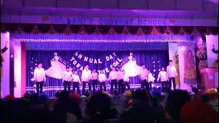 funcky factory dance annual day celebration of stmarys convent school ghansali my dance also😍😍 [upl. by Ahseei]