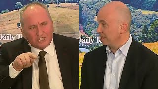 Barnaby Joyce blows up at Matt Kean over energy future in fiery debate [upl. by Yancy810]