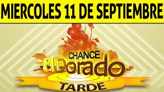 Resultado de DORADO TARDE del Miércoles 11 de Septiembre de 2024 CHANCE 🍀😱💰🚨🔥 [upl. by Mchail139]