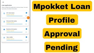 Mpokket profile approval pending problem  Mpokket pending for approval kaise thik kare [upl. by Boyt355]